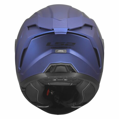 LS2 FF817 Challenger II helm solid mat navy blauw