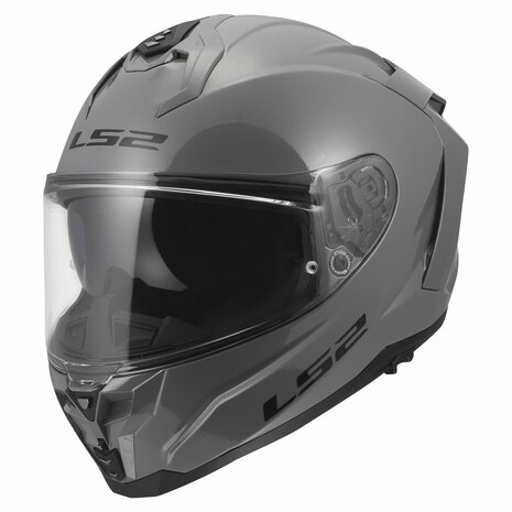 LS2 FF817 Challenger II helm solid glans nardo grijs