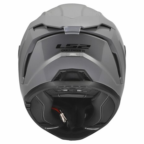 LS2 FF817 Challenger II helm solid glans nardo grijs