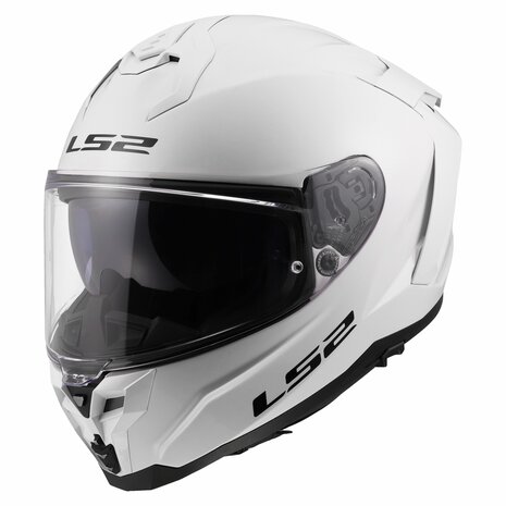 LS2 FF817 Challenger II helm solid glans wit