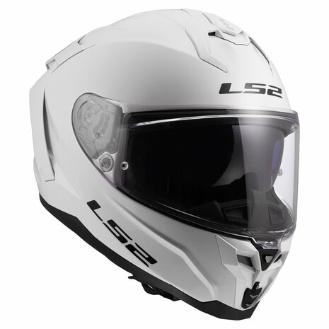 LS2 FF817 Challenger II helm solid glans wit