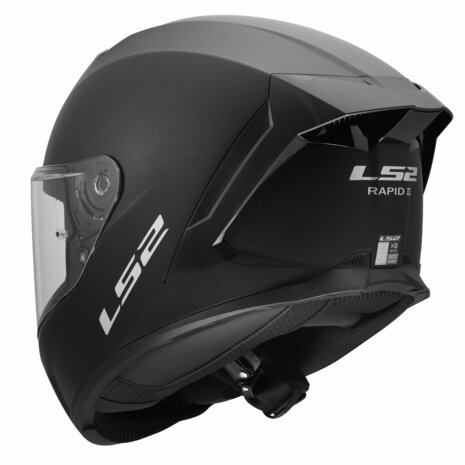 LS2 FF820 Rapid III helm Solid mat zwart