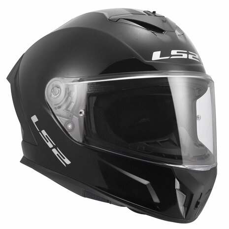 LS2 FF820 Rapid III helm Solid glans zwart