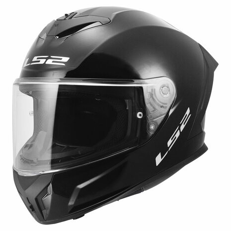 LS2 FF820 Rapid III helm Solid glans zwart