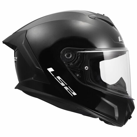 LS2 FF820 Rapid III helm Solid glans zwart