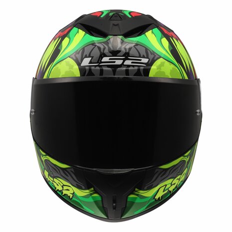 LS2 FF820 Rapid III helm Lycant glans paars groen