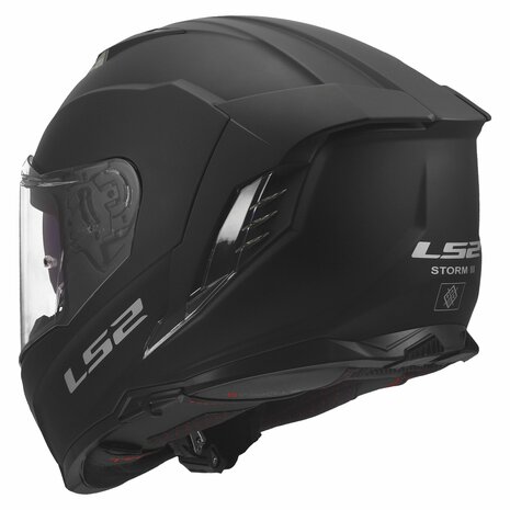 LS2 FF818 Storm III helm solid mat zwart