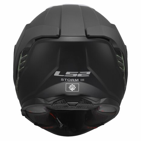LS2 FF818 Storm III helm solid mat zwart