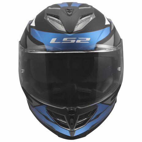 LS2 FF818 Storm III helm Komai mat zwart blauw