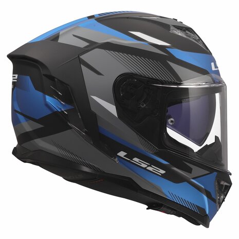 LS2 FF818 Storm III helm Komai mat zwart blauw