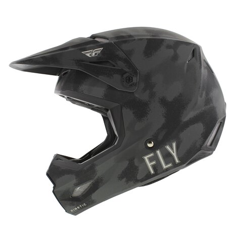 Fly Racing Kinetic crosshelm S.E. Tactic mat Grijs Camo
