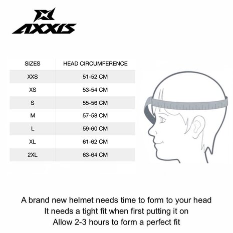 Axxis Metro jethelm Boulevard mat fluor oranje - Maat L