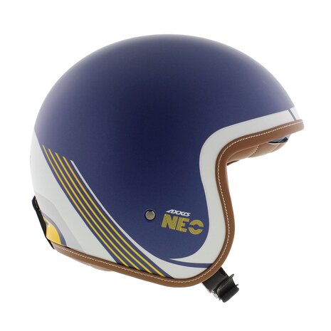 Axxis Jethelm Hornet S SV Neo mat blauw