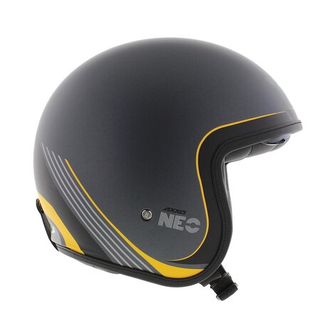 Axxis Jethelm Hornet S SV Neo mat grijs