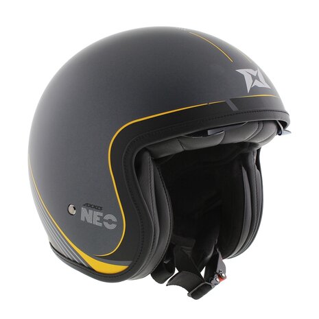 Axxis Jethelm Hornet S SV Neo mat grijs