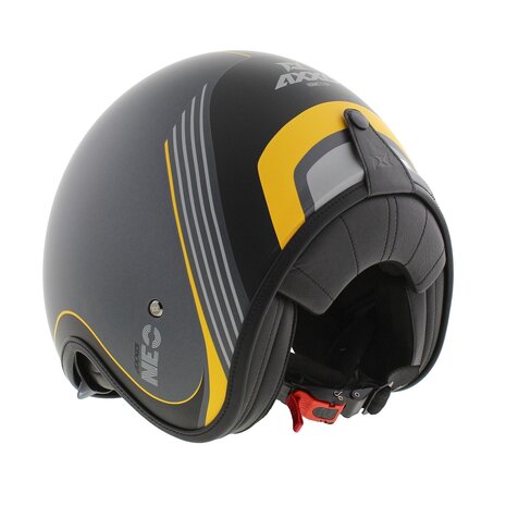 Axxis Jethelm Hornet S SV Neo mat grijs