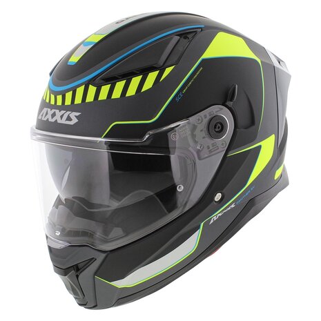 Axxis Panther SV integraalhelm Gale B3 fluor mat geel