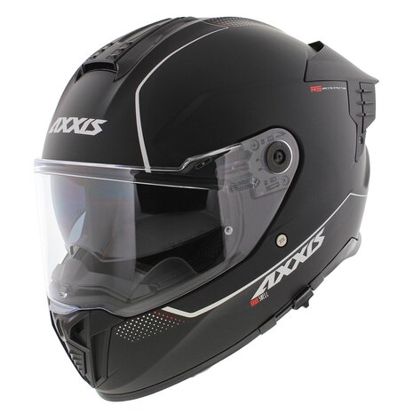 Axxis-Hawk-SV-Evo-Integraal-helm-solid-mat-zwart