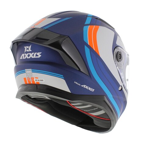Axxis Panther SV integraalhelm Tribute C7 mat blauw