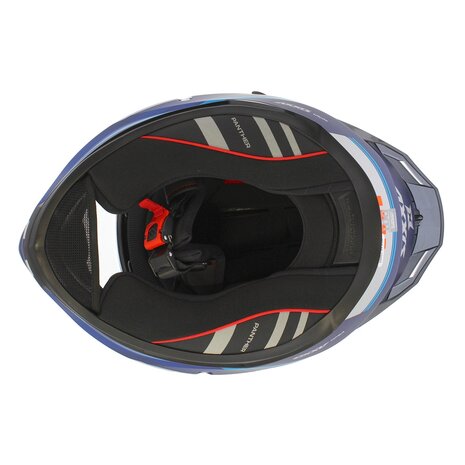 Axxis Panther SV integraalhelm Tribute C7 mat blauw