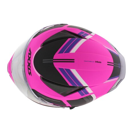 Axxis Panther SV integraalhelm Tribute mat roze