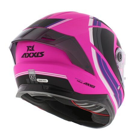 Axxis Panther SV integraalhelm Tribute mat roze