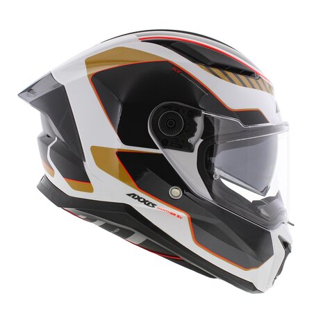 Axxis Panther SV integraalhelm Gale A9 glans goud wit zwart
