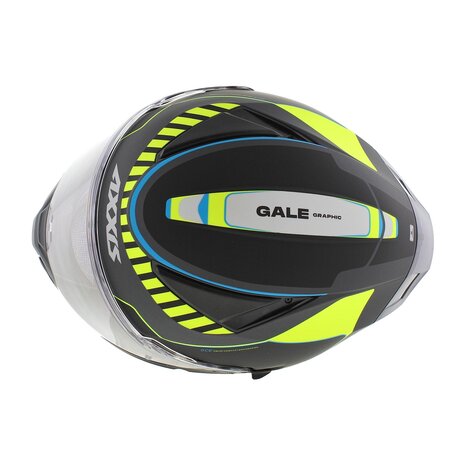 Axxis Panther SV integraalhelm Gale B3 fluor mat geel - Maat XS