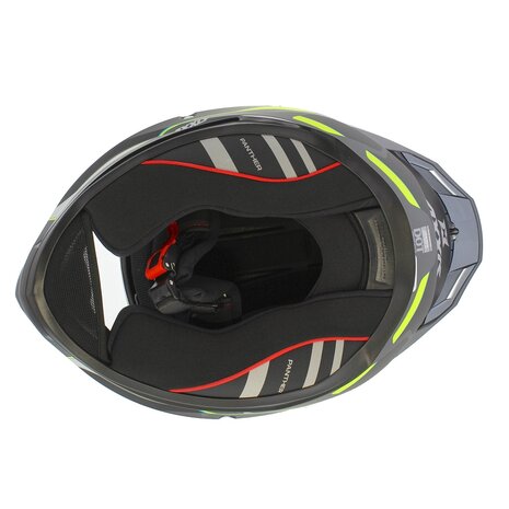 Axxis Panther SV integraalhelm Gale B3 fluor mat geel - Maat XS