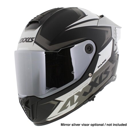 Axxis Hawk SV Evo Integraal helm Ixil mat zwart titanium