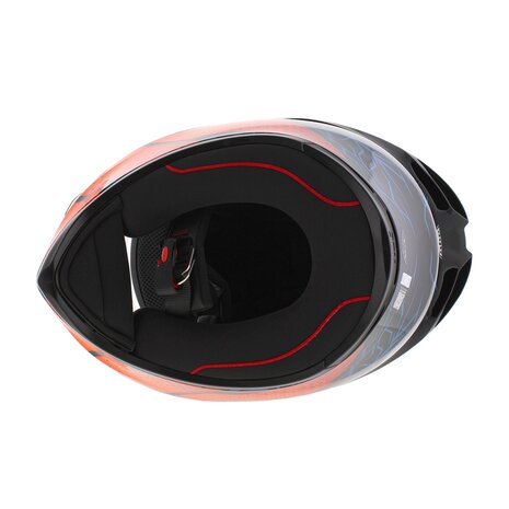 AGV K1 S Motorhelm Speedarmor glans oranje blauw