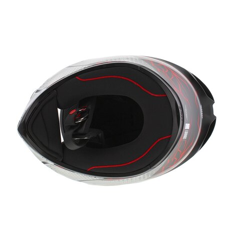 AGV K1 S Motorhelm Speedarmor mat grijs rood