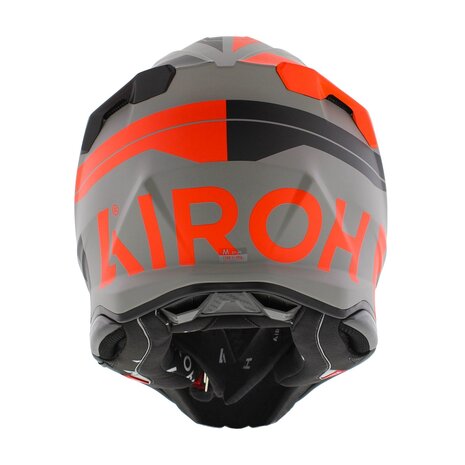 Airoh Twist 3.0 crosshelm Dynasty zwart grijs oranje
