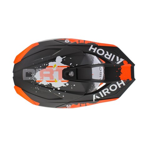 Airoh Twist 3.0 crosshelm Dirt mat zwart oranje rood