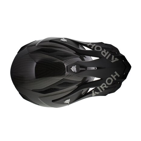 Airoh Aviator Ace 2 crosshelm Carbon glans zwart