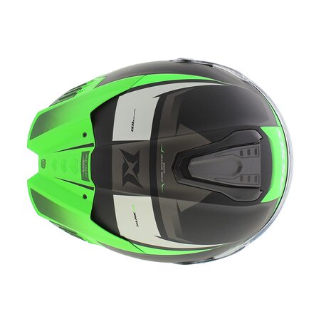 Axxis Hawk SV Evo Integraal helm Ixil mat zwart groen