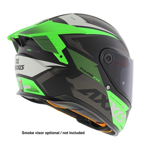 Axxis Hawk SV Evo Integraal helm Ixil mat zwart groen