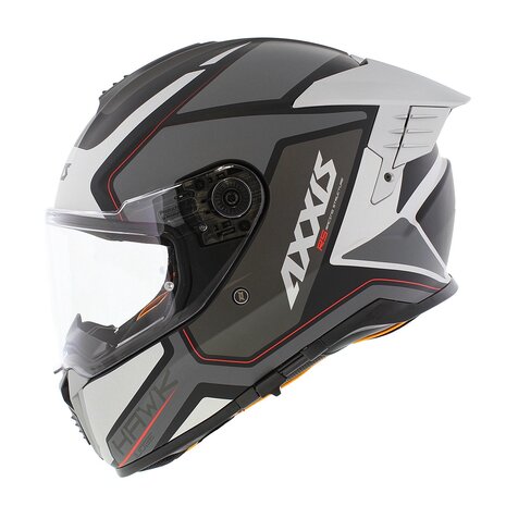 Axxis Hawk SV Evo Integraal helm Judge B2 mat grijs titanium