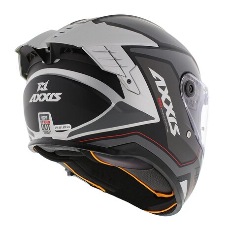 Axxis Hawk SV Evo Integraal helm Judge B2 mat grijs titanium