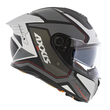 Axxis Hawk SV Evo Integraal helm Judge B2 mat grijs titanium