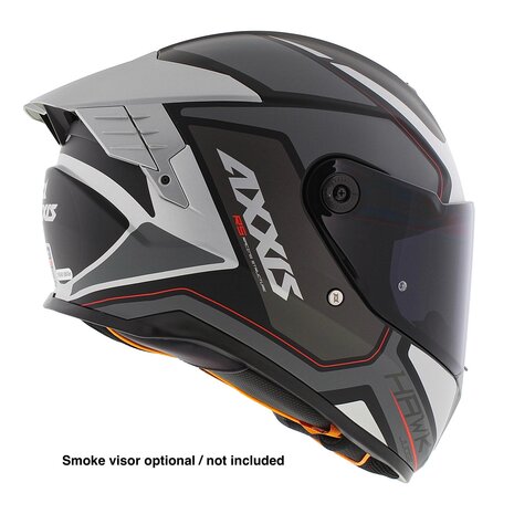 Axxis Hawk SV Evo Integraal helm Judge B2 mat grijs titanium