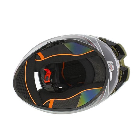 Axxis Hawk SV Evo Integraal helm Judge B2 glans grijs titanium
