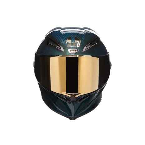 AGV Pista GP RR Helm Acqua Mono Glans blauw goud (2206)