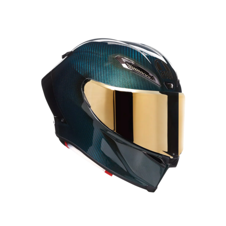 AGV Pista GP RR Helm Acqua Mono Glans blauw goud (2206)