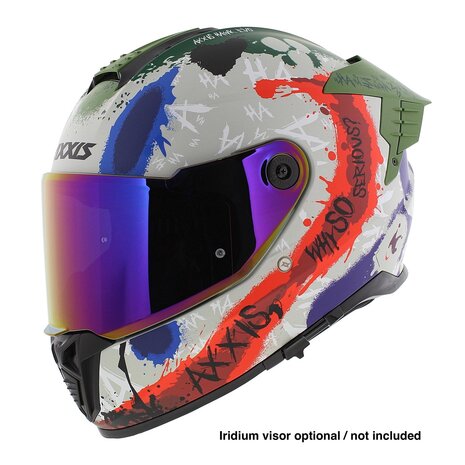 Axxis Hawk SV Evo Integraal helm Sick Joke - Limited Joker Edition