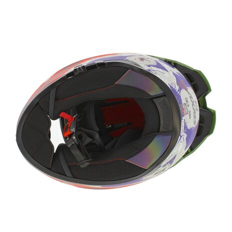 Axxis Hawk SV Evo Integraal helm Sick Joke - Limited Joker Edition