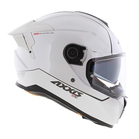 Axxis Hawk SV Evo Integraal helm solid glans parel wit