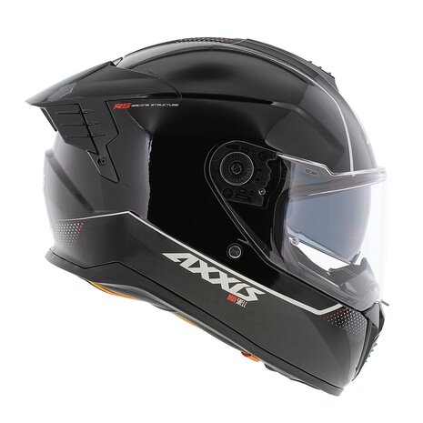 Axxis Hawk SV Evo Integraal helm solid glans zwart
