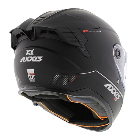 Axxis Hawk SV Evo Integraal helm solid mat zwart