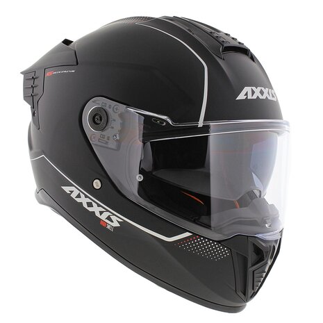Axxis Hawk SV Evo Integraal helm solid mat zwart